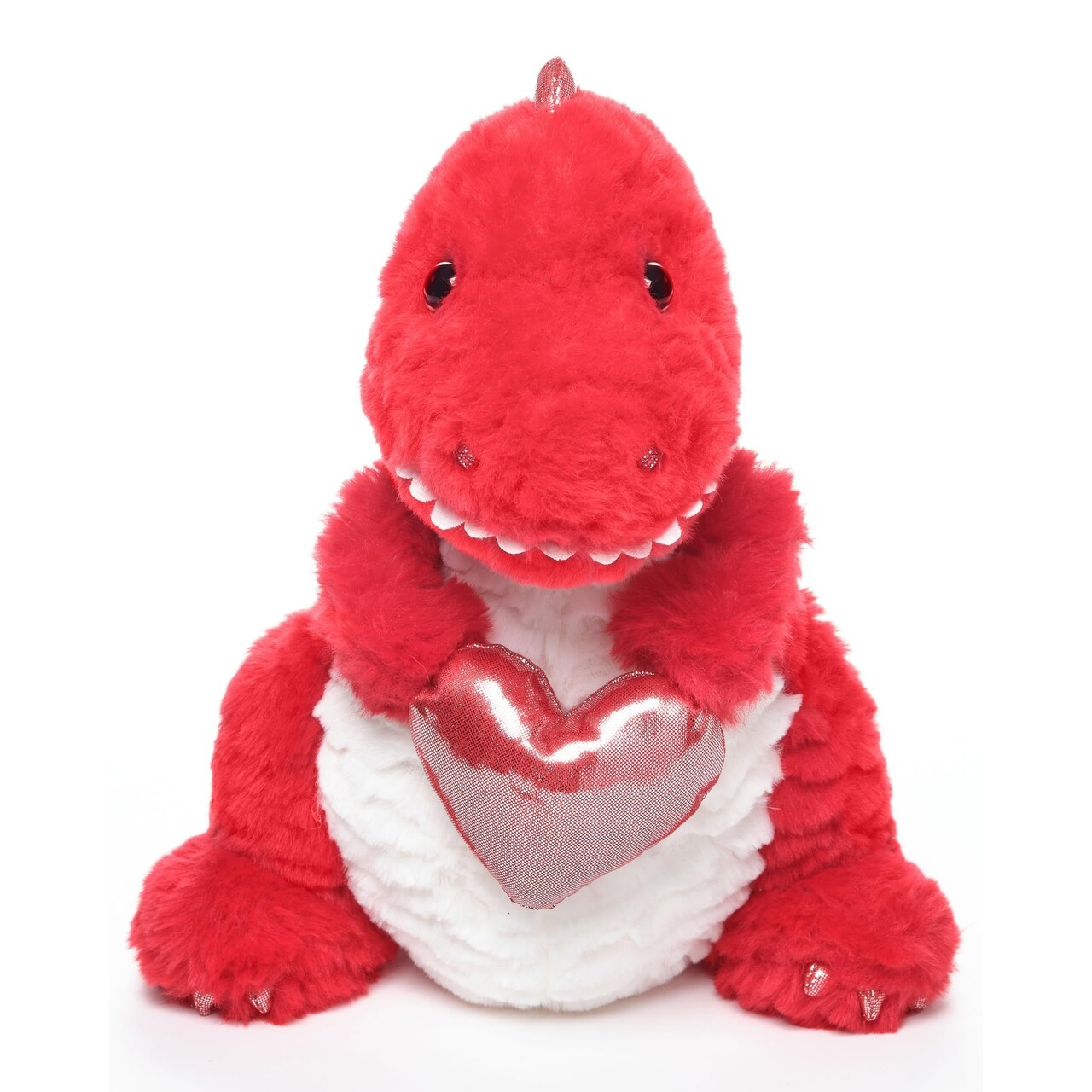 Bearington T-Riffic The Love Dinosaur Stuffed Animal 12 In Valentine's Day Plush - Dinosaur Valentines Plushie, Dino Gifts for Kids, Boyfriend or Girlfriend, For Ages 3-14